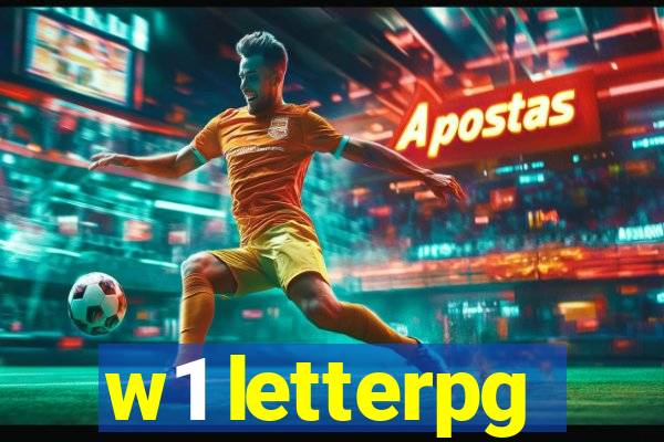 w1 letterpg